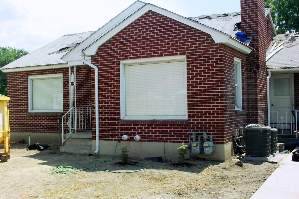 Before roofing project in Sugar House