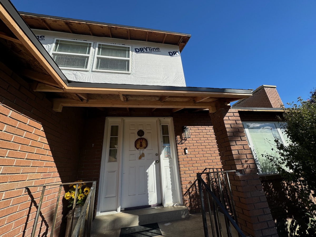 roofing repairs for structural issues on a home in SLC
