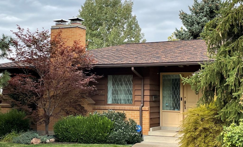 New residential roof replacement in Utah
