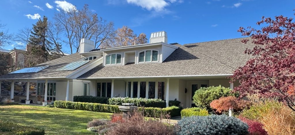 High end home in Salt Lake with sky lights